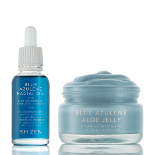 1 Ea Blue Azulene Facial Oil + Aloe Jelly