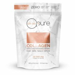 100% Hydrolyzed Collagen Peptides – 300g (30 Servings) – Oh So Pure